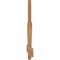 Ekena Millwork Kennewick Timber Gable Bracket, Western Red Cedar, 48"W x 26"H x 1 1/2"D x 3 1/2"F, 13/12 Pitch GBW048X26X0204KEN00SWR - alternate 2